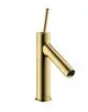 AXOR-HG-AXOR-Starck-Einhebel-Waschtischmischer-90-mit-Pingriff-und-Ablaufgarnitur-Polished-Gold-Optic-10117990 gallery number 1